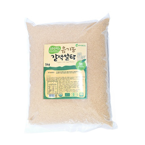[자연애] 유기농갈색설탕 5kg