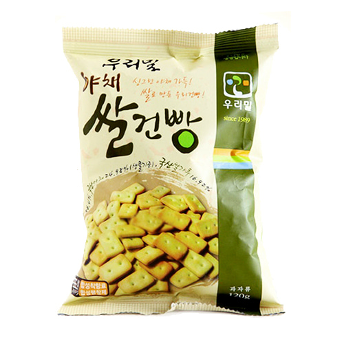 [우리밀] 야채 쌀건빵 120g
