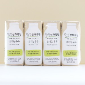 [매일]상하목장 유기농우유 125ml*4