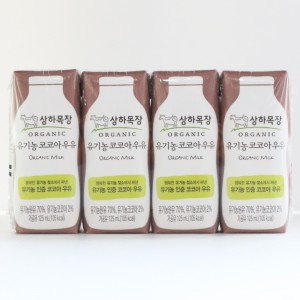 [매일]상하목장 유기농 코코아우유 125ml*4
